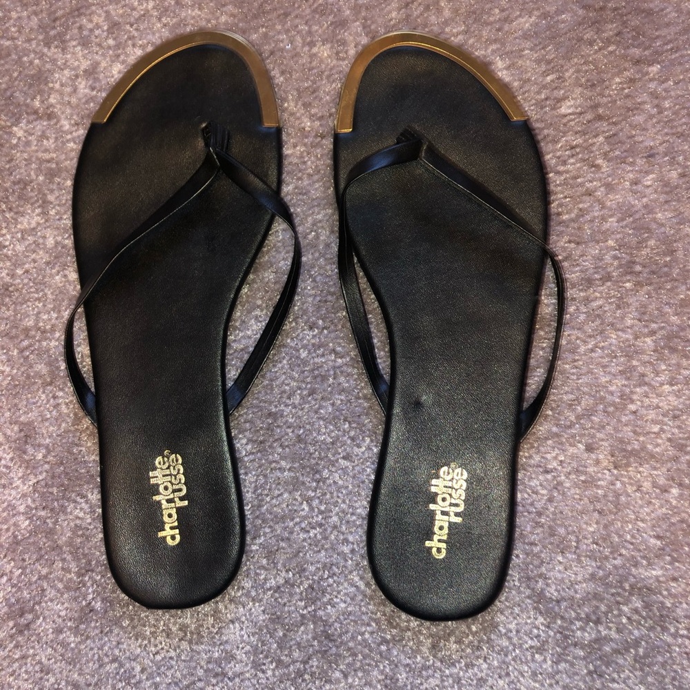 Black Sandal Flip Flops